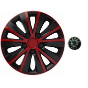 Ratkapne za Skoda Rapid Red & Black, 16