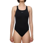 Womens swimwear speedo eco endurance+ medalist black s - uk32