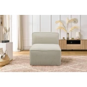 Atelier Del Sofa 1-sedežna zofa, več M - M1 - kremasta