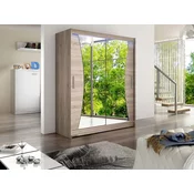 Garderobna omara Atlanta 116 Tartuf hrast, 200x150x58cm, Vrata omare: Drsna