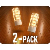 V-TAC G4 LED žarnica 3,2W, 385lm, SAMSUNG čip, 2-PACK! Farba svetla: Topla bela