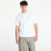 Majice Carhartt WIP S/S Carhartt Script Polo UNISEX White/ Black L