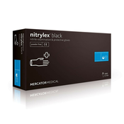 NITRYLEX BLACK - Nitrilne rokavice (brez prahu), črne, 100 kosov, XL