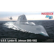 Model komplet ladje 7148 - USS Lyndon B. Johnson (DDG -1002) (1: 700)