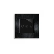 Exeshop Wi-Fi TOUCH CURTAIN AL Crni (TUYA)