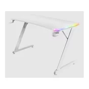 Trust GXT 709W LUMINUS RGB Gaming stol | 120x60x74 | Bijeli
