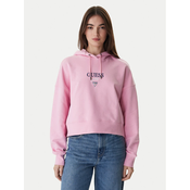 GUESS JEANS Majica  marine / roza / bela