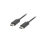 slomart Lanberg Kabel USB-C (M/M) 2.0, 1m, crni