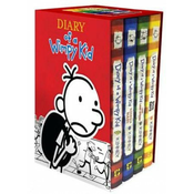Diary of a Wimpy Kid Box of Books 1-4