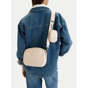 Guess Jeans Ročna torba CWBEO-GUESS-M-001-09 Kremna