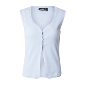 PIECES Top svetlo modra