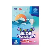 Astra ASTRAPAP Pastelni barvni papir A4, 10 listov, 170 g/m2, 106022003