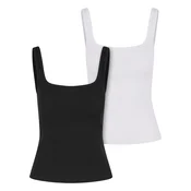 Urban Classics Top crna / bijela
