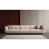 Atelier del Sofa Trosed Pavia 5 Seater, 345x90x75cm, Krem