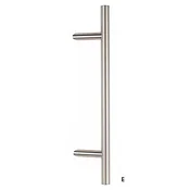 VRATNA KLJUKA TWIN BF 118010 (E) - kotna - par, Twin E (nerjavno jeklo mat)