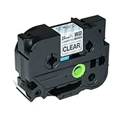 Kompatibilen trak za Brother TZe-151/TZ-151/PT/P-Touch 24mm - črn izpis/prozoren trak