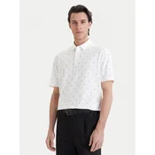 Armani Exchange Polo majica XM000735 AF10356 F0198 Bela Regular Fit