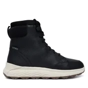 Gležnjarji Geox D Spherica 4X4 B Abx D6626B 4611 C9999 Črna