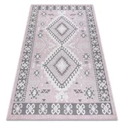 eoshop Preproga SISAL SION Aztec 3007 flat weave pink/ecru ( - Velikost: 180x270 cm)