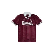 LONSDALE Dres Footdee temno rdeča/bela