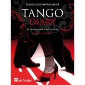 JOHOW:TANGO DAIRY 12 TANGOS FOR TWO VIOLINS AND PIANO