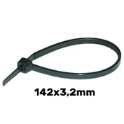 shumee Kabelske vezice 142 x 3,2 mm UV črne HAUPA 100 kos