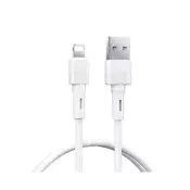 IPAD 2 / iPhone 5 / iPhone SE (2016) REMAX LEYA podatkovni kabel USB - lightning, 100 cm, bijeli RC-C093 L-W