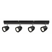 Rabalux Plafonjera Perico, GU10 4x5W, Crna