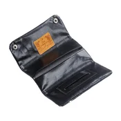 INF Vintage Prenosna Torbica za Tobak z Držalom za Papir – Mehko PU Usnje Black, (5000241889)