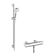 Hansgrohe Crometta tuš sistem, Chrome/bela