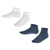 FALKE Nogavice Happy  progasto modra / bela