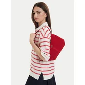 Tommy Jeans Ročna torba Tjw Slouchy Suede Shoulder Bag AW0AW18859 Rdeča