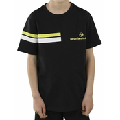 Majica za dječake Sergio Tacchini Vatis Jr T-shirt - black/yellow