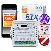 shumee RTX BREZNAPETNIČNI NC NO MINI RELEJNI MODUL TUYA ZigBee + RF krmilnik