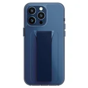 UNIQ Ovitek Heldro Mount s stojalom za iPhone 15 Pro 6,1 moder/ultamarin temno moder