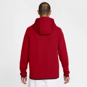 Nike Sportswear Jopa na zadrgo TECH FLEECE  češnjevo rdeča / črna
