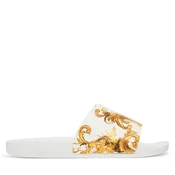 Natikači Versace Jeans Couture 80VA3SQ3 ZS365 G03 Bela
