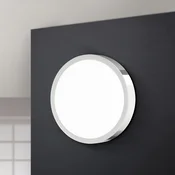 ORION Bully LED stropna svjetiljka, krom, O 14 cm - Dnevni boravak/blagovaonica - Moderan - krom, bijela - Metal