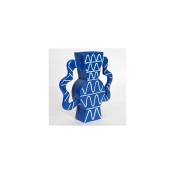 Keramična vaza 37,5x35,5 cm modra