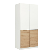 Modern Living omara s klasičnimi vrati Max Extra, Bela, Barva Hrasta