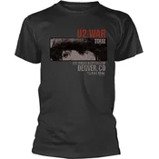 U2 War Red Rocks Vintage Black M Majica