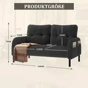 SONNENH Kavč, siva, naslonjalo, za dnevno sobo