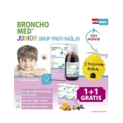 Bronchomed Junior, sirup proti kašlju; 1+1 Gratis