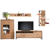 Livetastic DNEVNI REGAL, antracit, barve hrasta