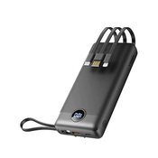VEGER C20 Powerbank - 20.000mAh (Micro + Type C + Lightning 8-pin) črna (W2047)