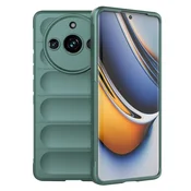 GS Realme 11 Pro/11 Pro+ igralni ovitek, odporen proti udarcem, zelen