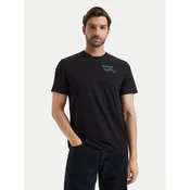 Calvin Klein Jeans Majica LV04RH819G Črna Regular Fit