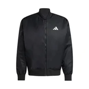 ADIDAS SPORTSWEAR Športna jakna STADIUM črna/bela