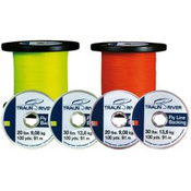 Backing TRAUN RIVER Fly Line Backing 20 lbs 50 yds | oranžen