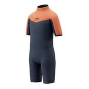 Mystic Obleka STAR Shorty 3-2 Backzip Kids - 424 Navy-Orange